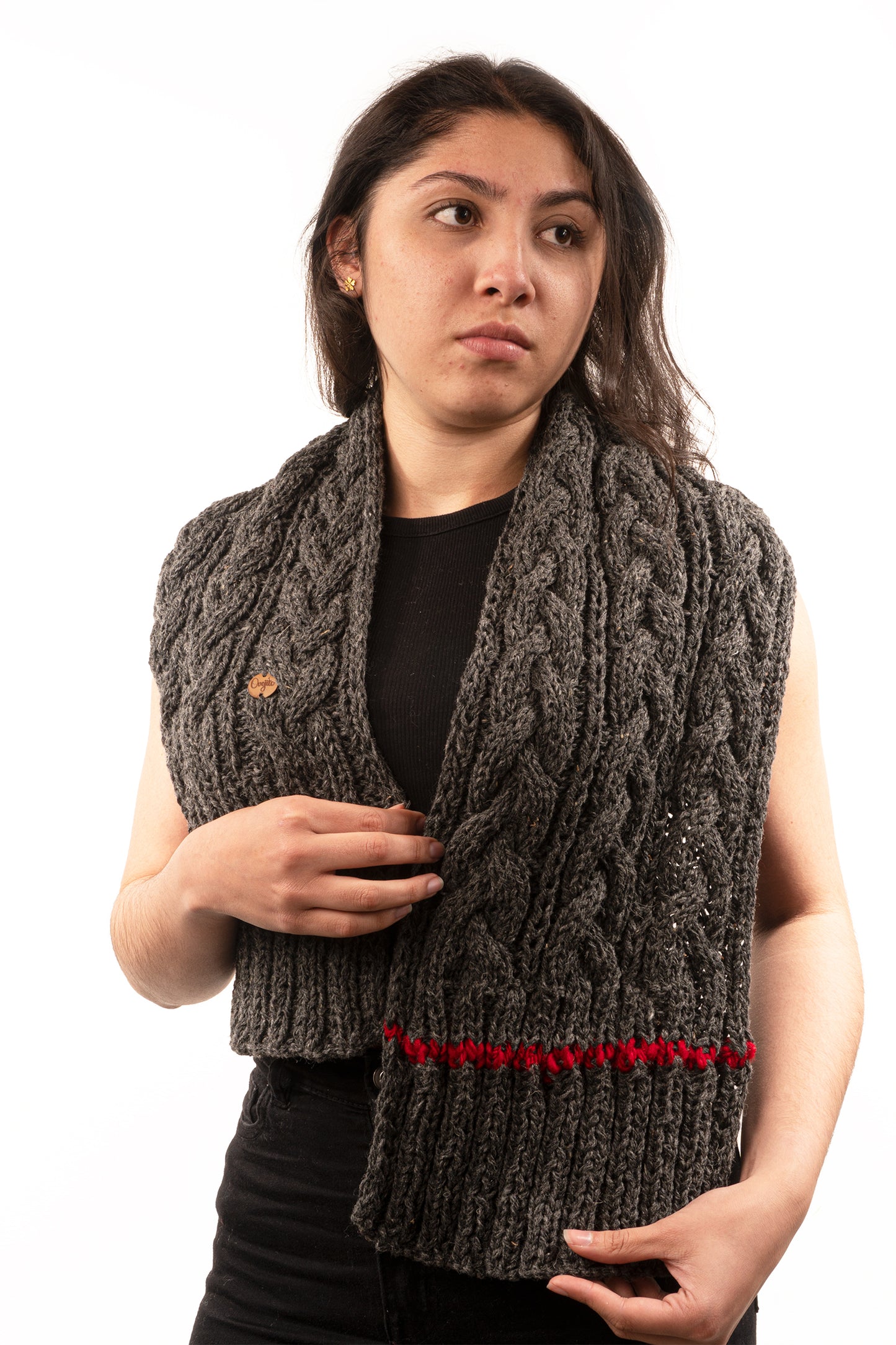BUFANDA ARTESANAL TRENZADO COMFY