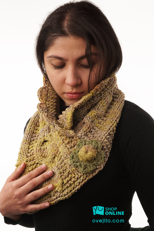 CUELLO ARTESANAL CRUZADO