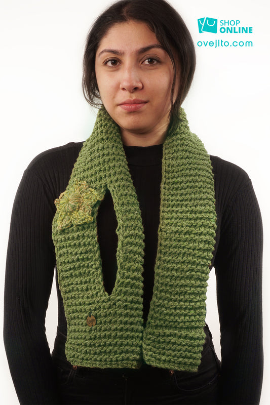 CUELLO ARTESANAL CRUZADO