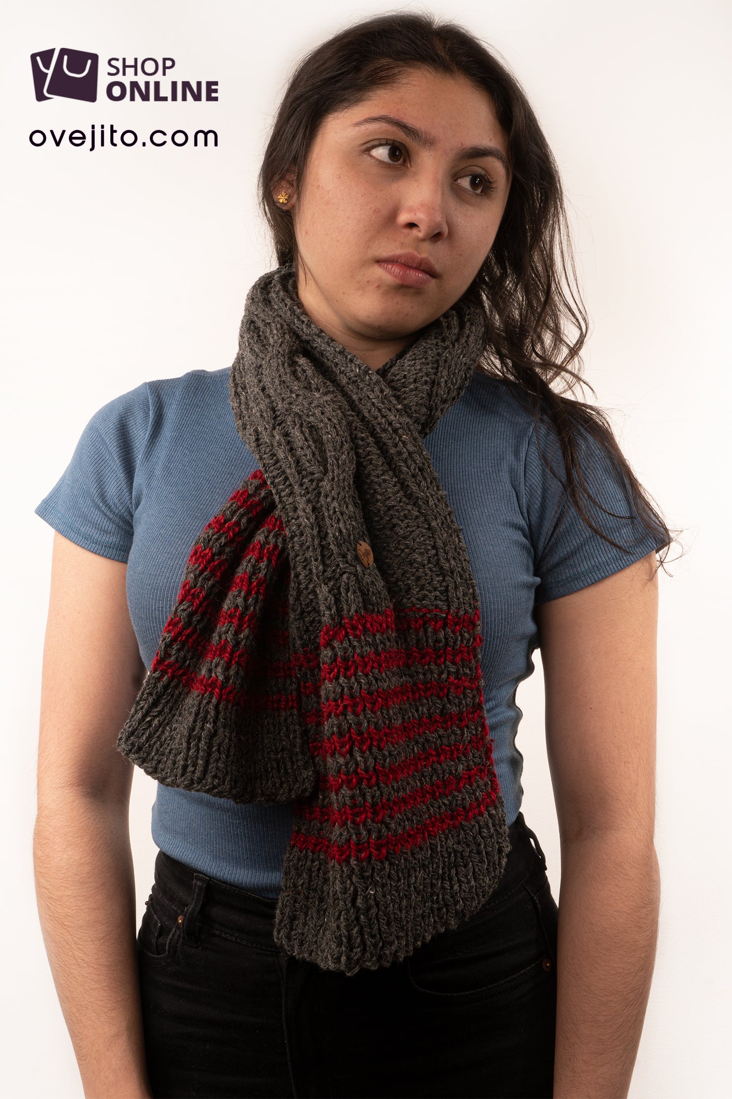 BUFANDA ARTESANAL TRENZADO COMFY