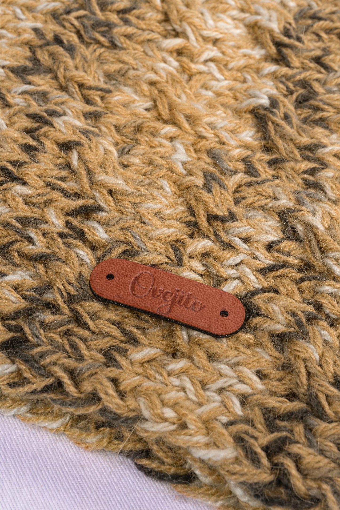 CUELLO ARTESANAL AZALEA / MERINO