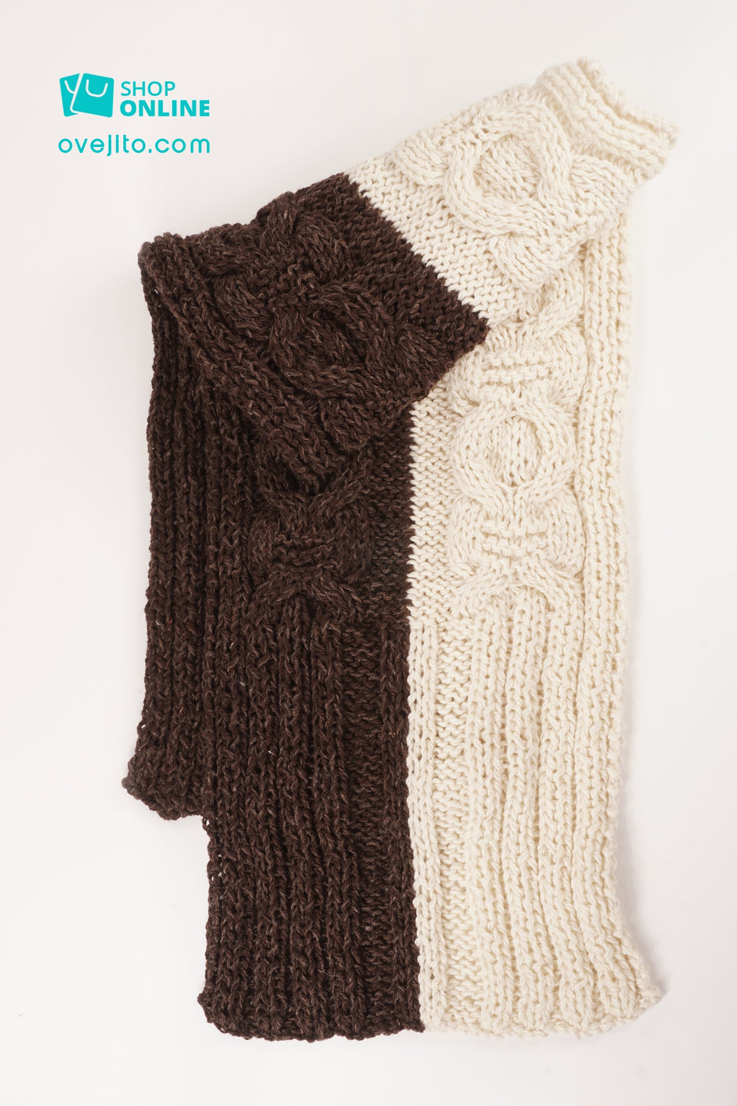 BUFANDA ARTESANAL TRENZADO COMFY