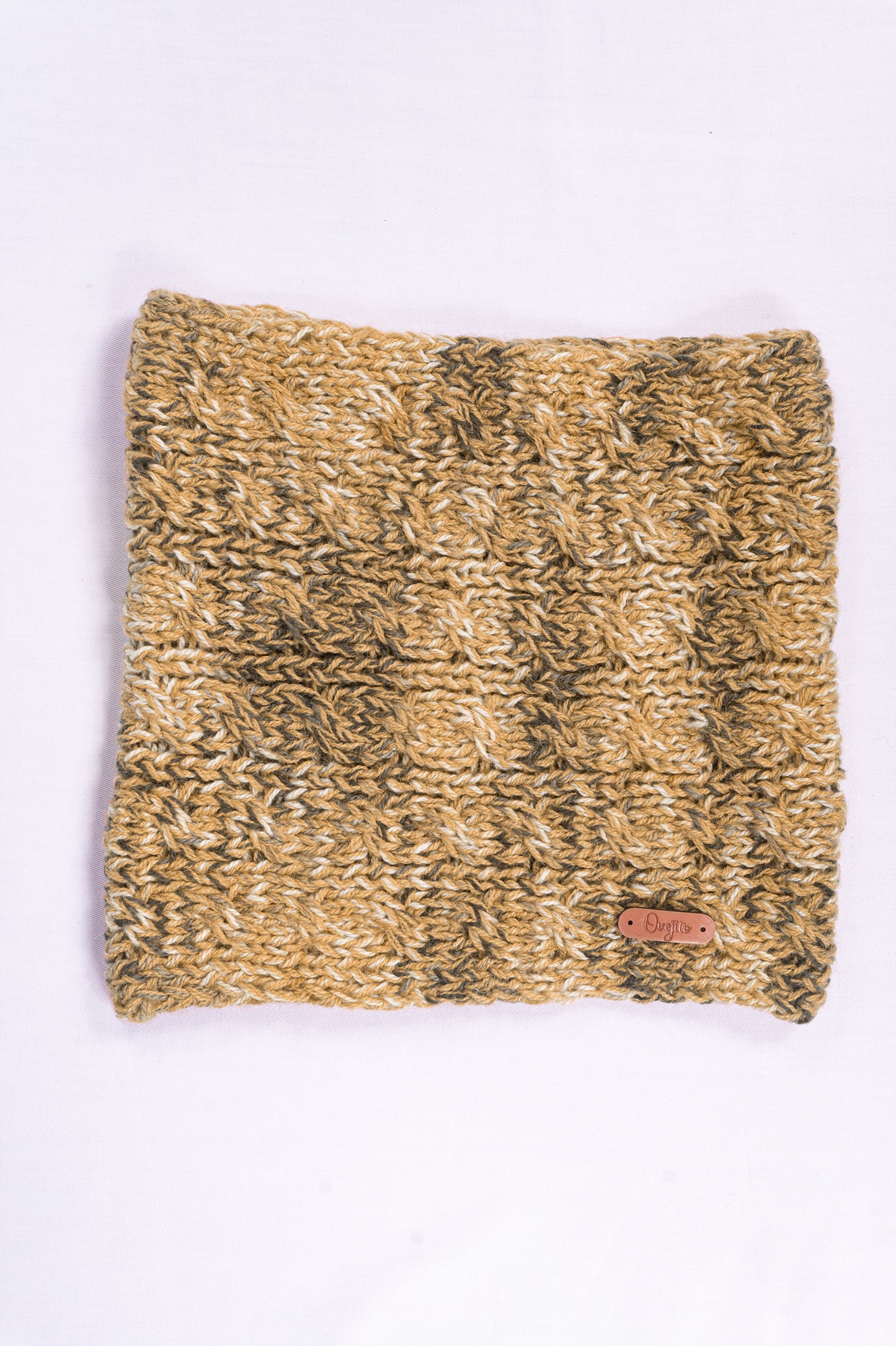 CUELLO ARTESANAL AZALEA / MERINO