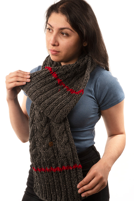 BUFANDA ARTESANAL TRENZADO COMFY