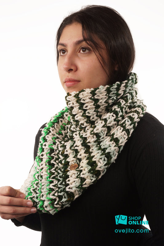 CUELLO ARTESANAL CRUZADO