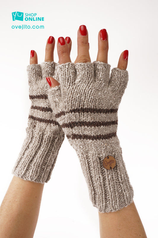 GUANTE ARTESANAL DEDOS LIBRES