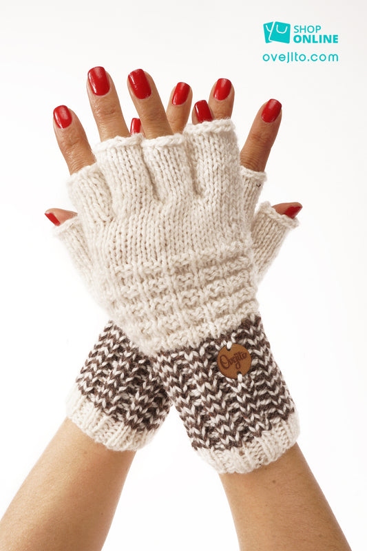 GUANTE ARTESANAL DEDOS LIBRES