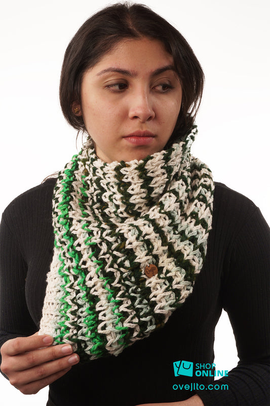 CUELLO ARTESANAL CRUZADO