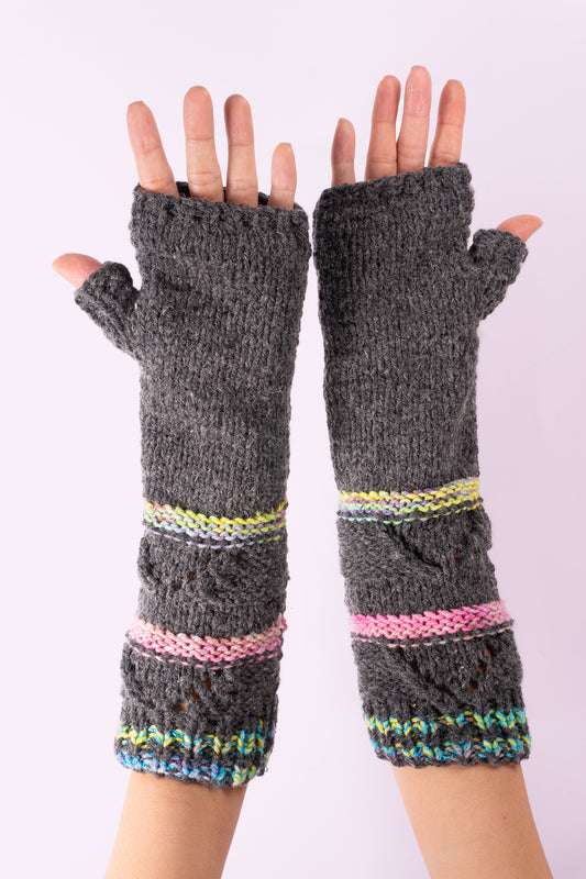 GUANTE ARTESANAL CALENTADOR DE BRAZOS