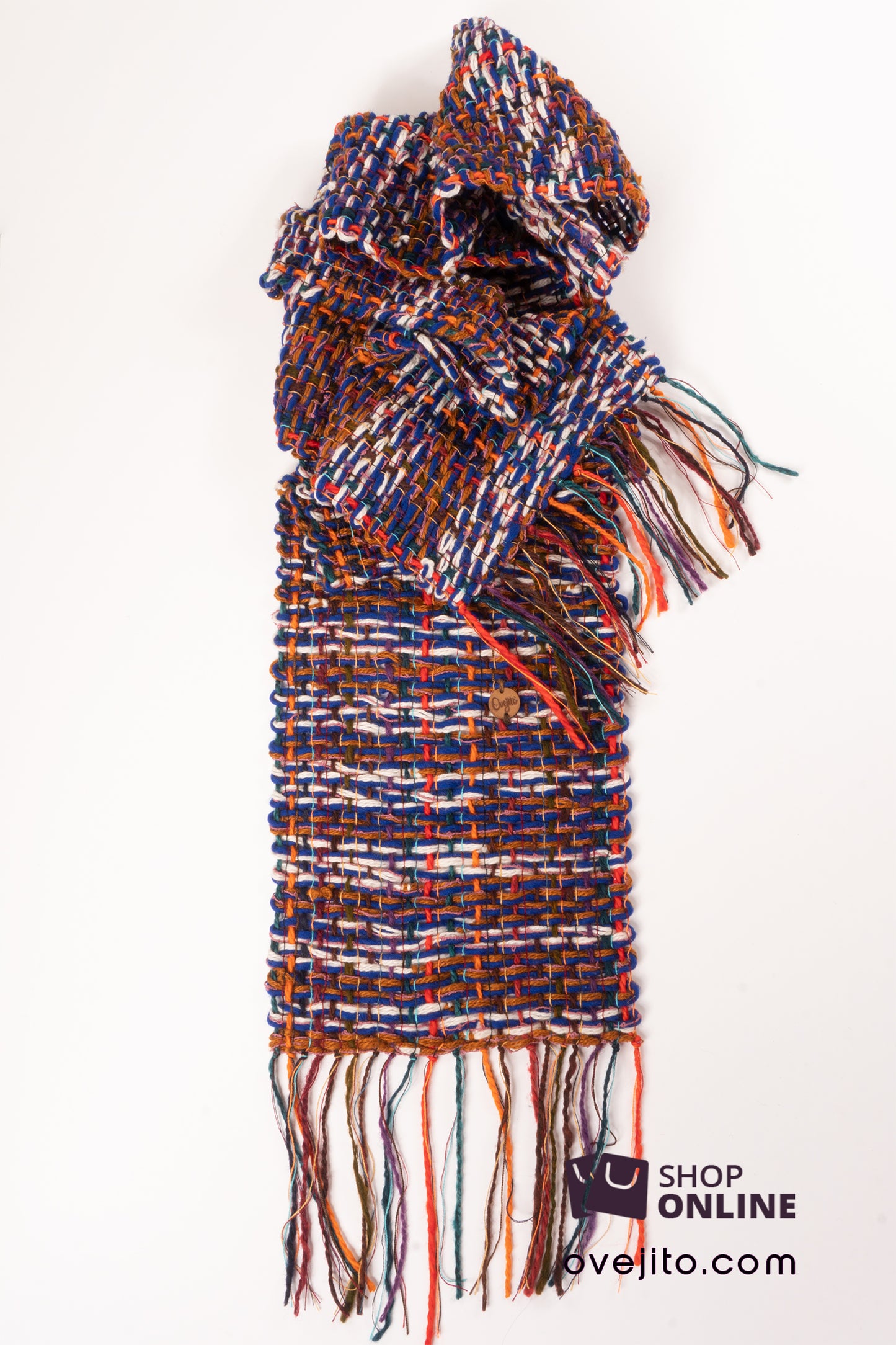 BUFANDA ARTESANAL WOVEN COLOR