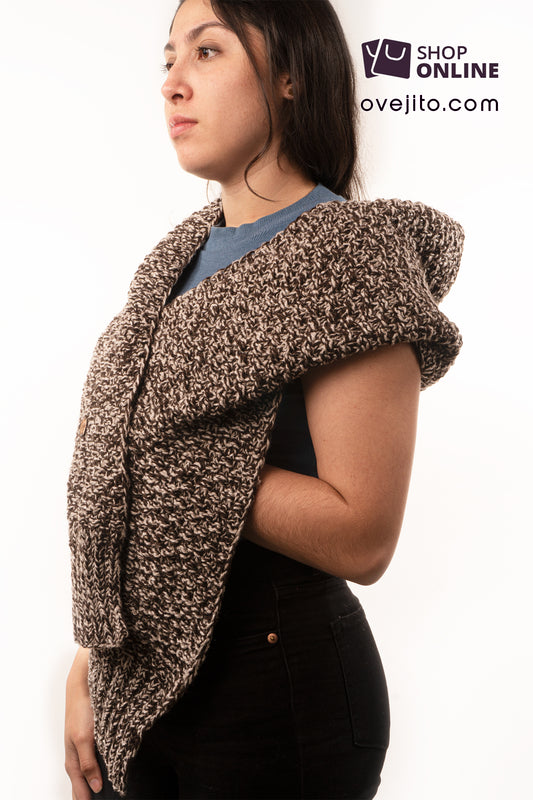 BUFANDA ARTESANAL TEJIDA