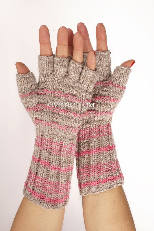 GUANTE ARTESANAL DEDOS LIBRES