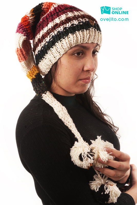 GORRO ARTESANAL DUENDE ELFO